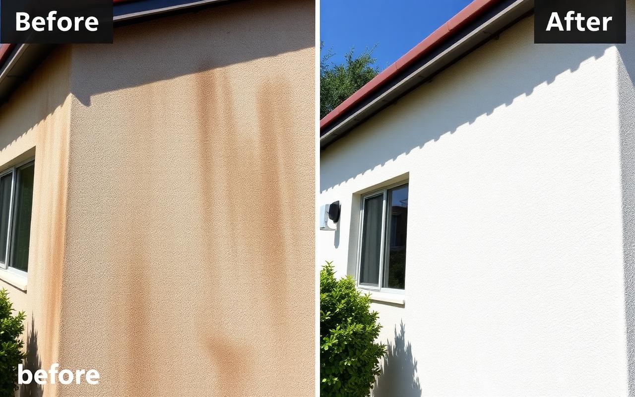 House soft wash